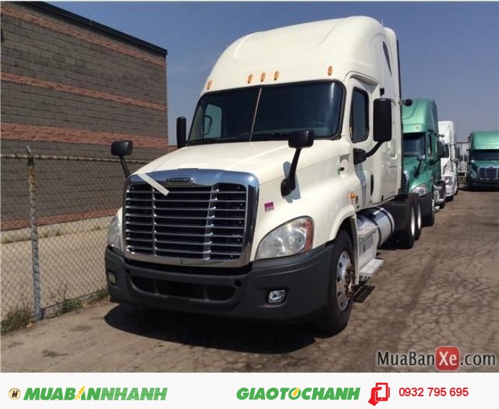 Đại Lý Xe Đầu Kéo Mỹ, xe Freightliner Máy Detroit Dd15, xe đầu kéo Freightliner 2 giường cascadia,