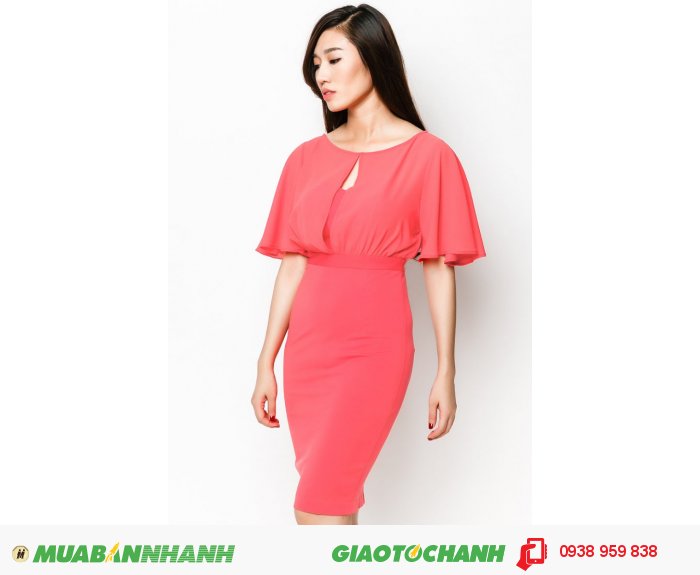 Đầm bèo xẻ trước sau | Mã: AD229-cam | Giá: 598.000đ | Quy cách: 84-64-88 (+-2), chiều dài TB: 85cm-90cm | Chất liệu: lụa cát | Size (S - M - L - XL), 4