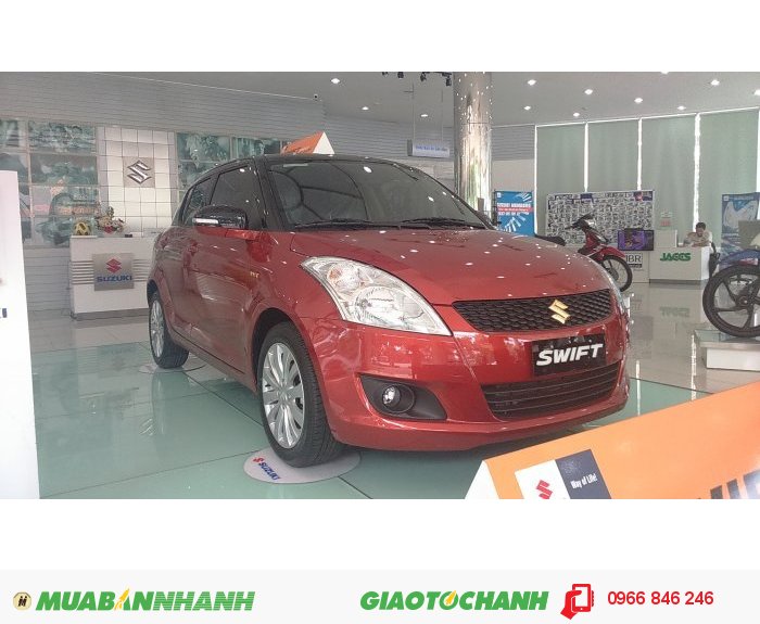 Suzuki Swift 2016 Phiên Bản Cam nhẹ Nóc Đen ,thể hiện sự huyền bí.