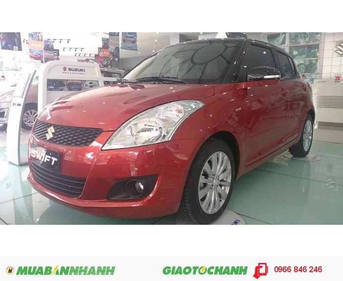 Suzuki Swift 2016 Phiên Bản Cam nhẹ Nóc Đen ,thể hiện sự huyền bí.