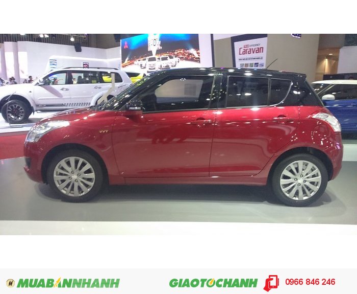 Giá xe Suzuki Swift 2015 phiên bản đặc biệt đỏ nóc đen giá tốt nhất thị trường