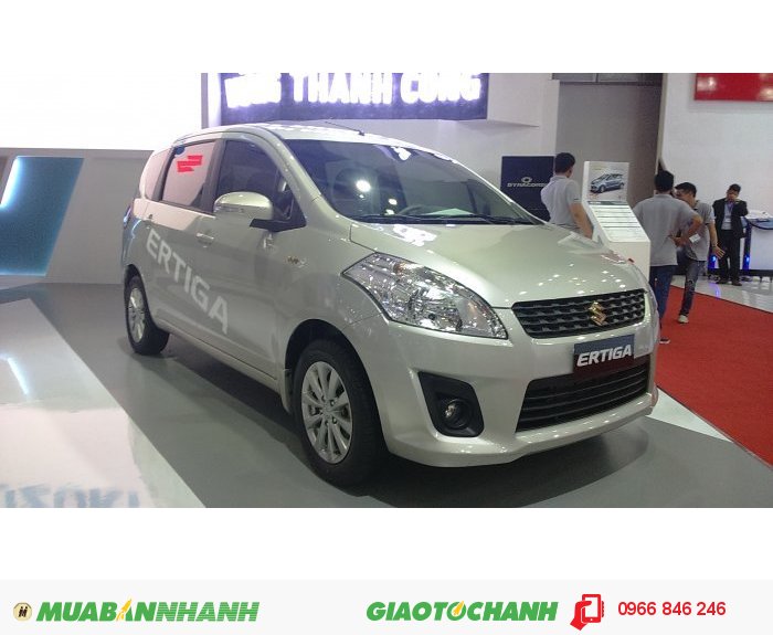 Suzuki Ertiga 2015 màu bạc giá tốt,chỉ còn 1 chiếc 599 triệu