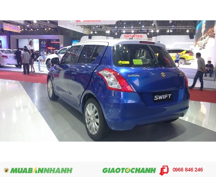 Suzuki Swift phiên bản đặc biệt Xanh Nóc Trắng giá 549tr, hình ảnh Suzuki Swift 2015