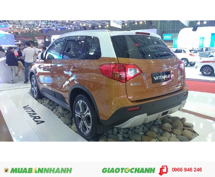 Giá Suzuki Vitara 2015 Cam Nóc Đen ,Xe Phong cách mạnh mẽ ,thể thao,tích hợp nhiều chế độ thông minh