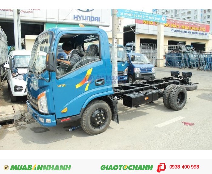 Xe Tải Vt252 Tải Trọng 2t4 Lưu Thông Trong Thành Phố