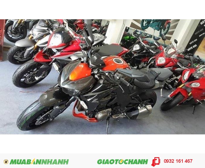 z1000 2015 ABS xám cám,châu âu,xe mới 100%,390tr giao hãi quan