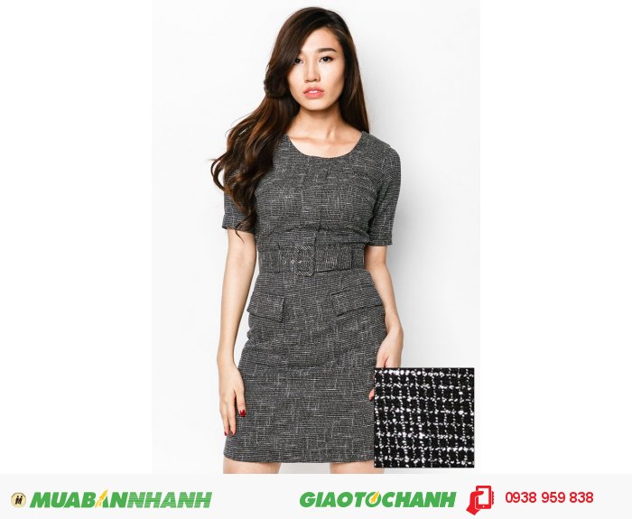 Đầm tay lỡ 2 túi trước | Mã: AD235-đen | Giá: 788000 Quy cách: 84-66 (+-2) chiều dài tb: 85cm - 90cm | chất liệu: kaki bố | Size (S - M - L - XL) | Mô tả: Thêm phần trẻ trung và thanh lịch cùng đầm ôm in họa tiết trắng. Thiết kế đi kèm dây lưng tạo điểm nhấn thu hút và khéo léo khoe vòng eo thon gọn của bạn., 4