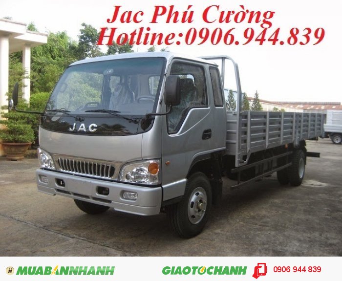 Bán xe tải Jac 6T4,6.4T,6T5,6,5 tấn- giá bán xe tải Jac 6.5 tấn/7T/8T5( trả góp)-giá bất ngờ