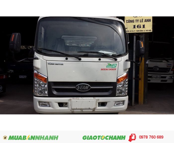 Xe tải Veam VT200 Thùng kín