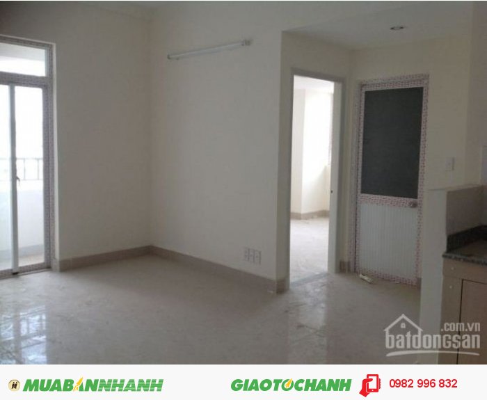 Cần cho thuê gấp căn hộ chung cư 1050, Chu Văn An,dt 62m2, căn góc, mới 100%