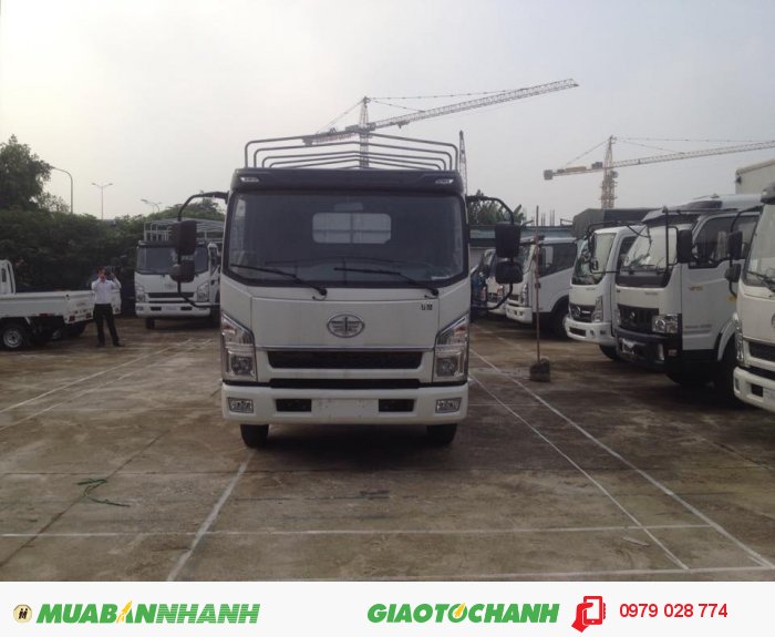 Giá bán xe tải Faw 6.7 tấn/ 6t7/ 6 tấn 7 thùng mui bạt