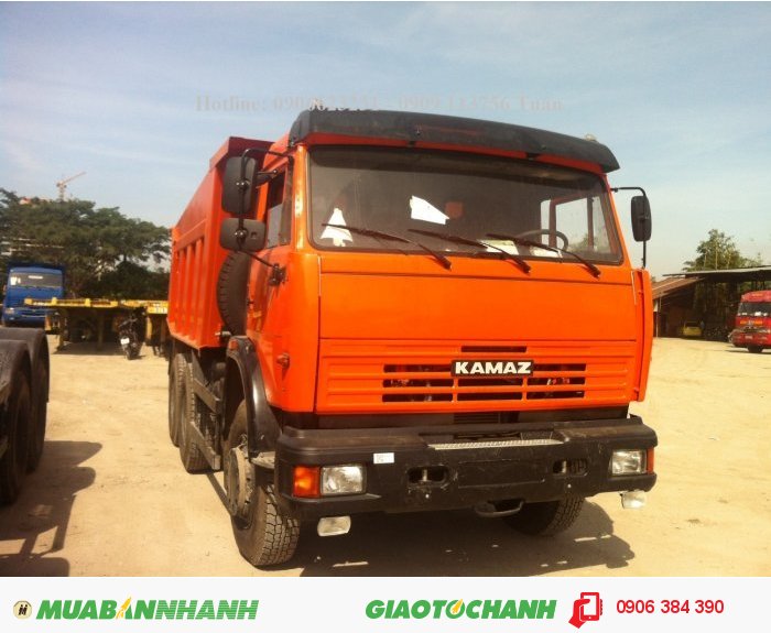 Đại lí chuyên Xe ben Kamaz 65115 15 tấn, xe Ben 15 tấn, Giá xe ben kamaz