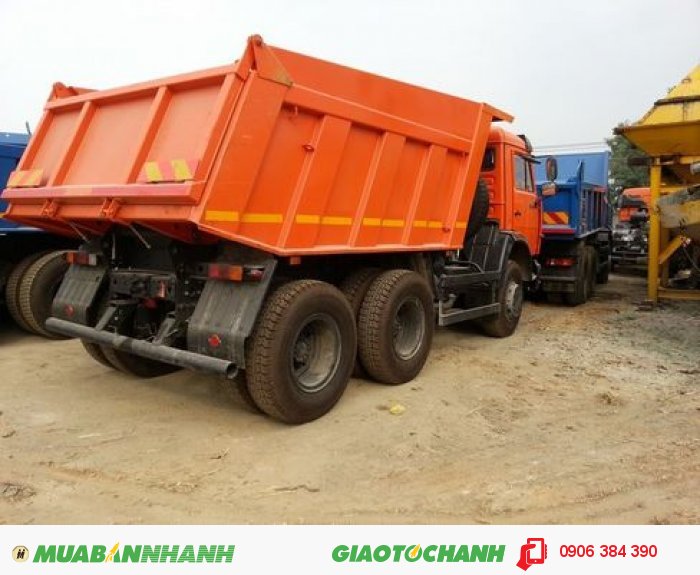 Xe ben kamaz, xe tải ben kamaz, xe kamaz ben,giá xe kamaz 15 tan, kamaz 65115 15 tấn