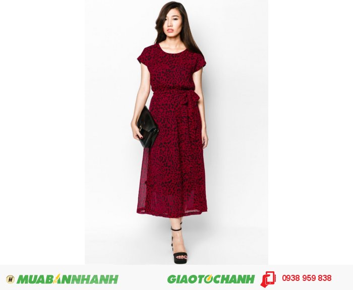 Đầm maxi tay chờm cột eo | Mã: AD226-đỏ | Giá: 488000 Quy cách: 84-66 (+-2)| chất liệu: chiffon lụa , Size (M) | Mô tả: Dịu dàng và thanh lịch với đầm maxi in họa tiết của thương hiệu Anna Collection. Thiết kế may nơ thắt ngang eo tăng thêm nữ tính cho các cô gái, 3