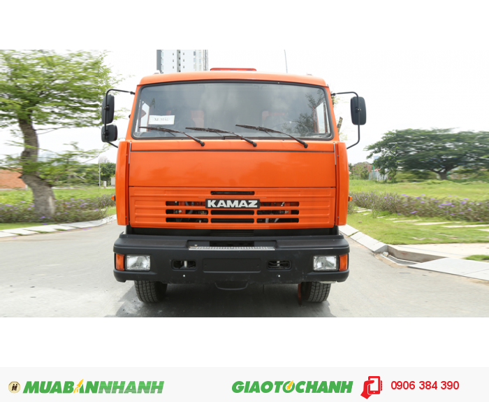 Gía Xe Ben Kamaz 65115 3 Chân 2 Cầu 6X4 Tải Trọng 15 Tấn 11 Khối Mới 100% Giá Rẻ