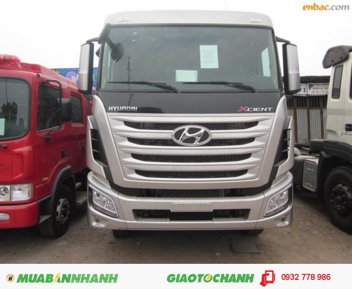 Đại lý xe ben Hyundai Trago Xcient 10 khối nhập nguyên chiếc 2015