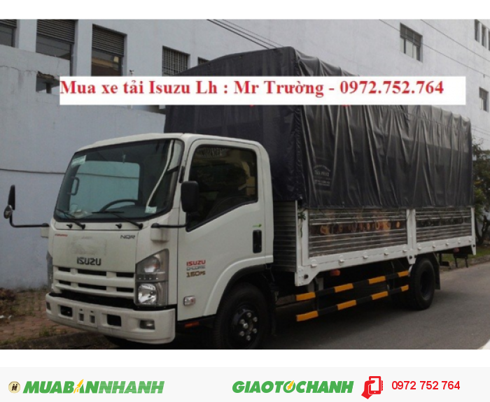 Giá bán xe tải ISUZU 5 tấn 5.5 tấn