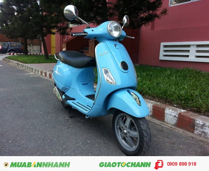Bán Piaggio Vespa LX 125 Màu Xanh Hiếm Có Tuyệt Đẹp