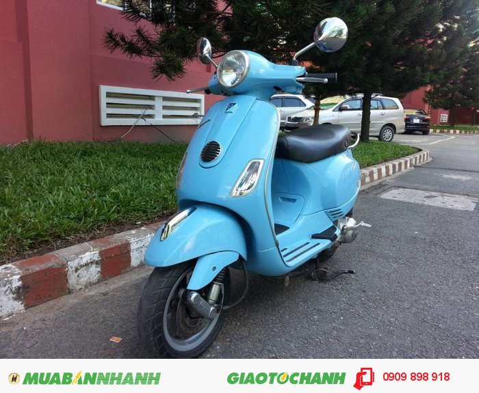 Bán Piaggio Vespa LX 125 Màu Xanh Hiếm Có Tuyệt Đẹp