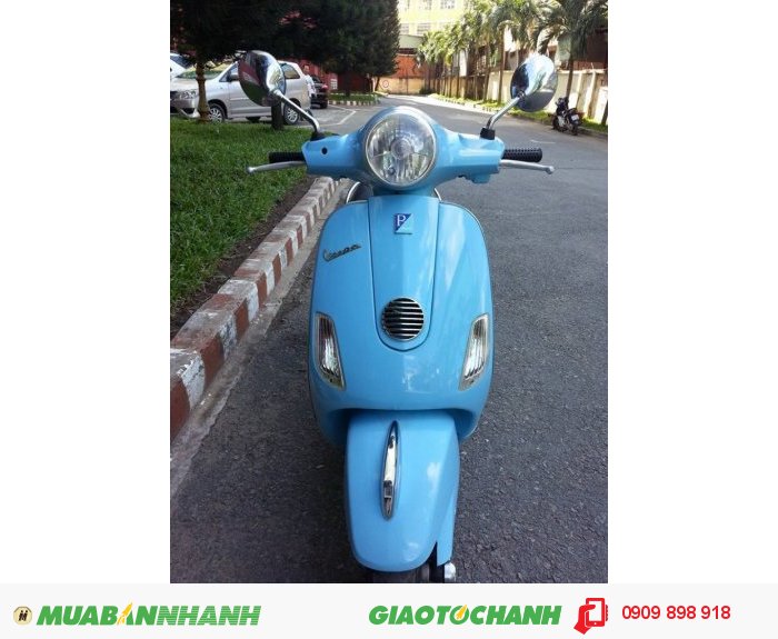Bán Piaggio Vespa LX 125 Màu Xanh Hiếm Có Tuyệt Đẹp