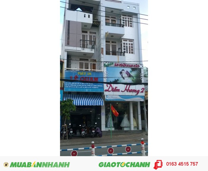 Cho thuê gấp nhà MT Huỳnh Đình Hai, P.24,Bình Thạnh DT 4x22m