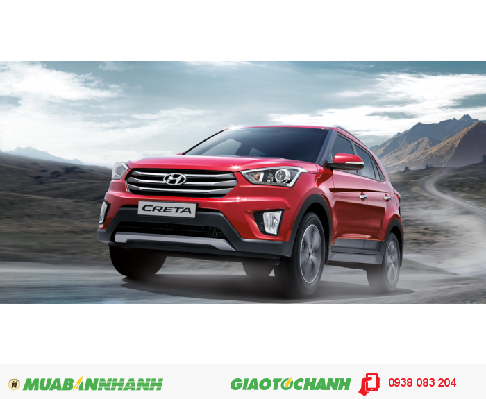 Hyundai Bà Rịa Vũng Tàu bán Hyundai Creta nhập mới nguyên chiếc, giảm 40 triệu tại Hyundai Bà Rịa Vũng Tàu