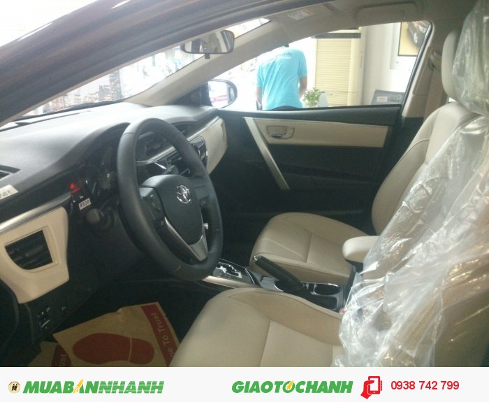 Toyota Corolla Altis 1.8V, Số Tự Động, Mới 100% Màu Nâu Ánh Đồng