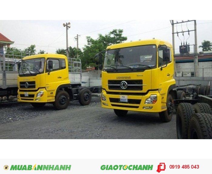 Giá bán xe tải Dongfeng B170, Công ty bán xe tải Dongfeng, Dongfeng Hoàng Huy 9.6 tấn máy B170 Cumin