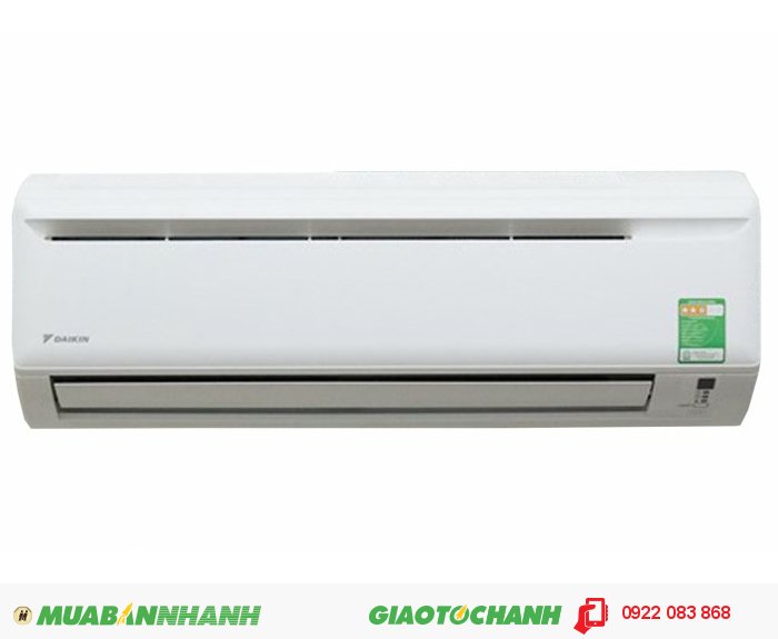 Daikin FTV25AXV1VModel : Daikin FTV25AXV1V (1.0Hp-R32)Giá : 7.400.000 VNĐSản xuất tại : MalaysiaKích thước(CxRxS) : DL : 288 x 800 x 206 (mm)DN : 550 x 658 x 273 (mm)Công suất : 1 Ngựa (1Hp) - 9.300 Btu/hSử dụng : Cho phòng có diện tích : 12 - 14 m² hay có thể tích : 36 - 42 m³ khí (thích hợp cho phòng khách, văn phòng)Bảo hành : 01 Năm cho Dàn lạnh, 04 Năm cho Máy nén, 1