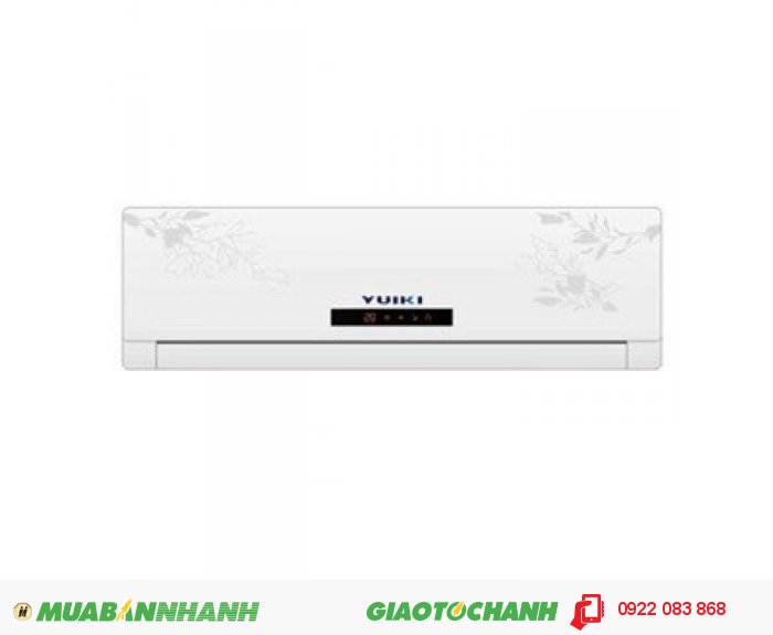 YUIKI YK-12MABSản xuất tại : MALAYSIAKích thước : Dàn lạnh: 800.290.286Công suất : 1,5 HP ( 12000 BTU)Sử dụng : Dùng cho phòng có thể tích: 55 - 60m3* Làm sạch không khí bằng ion âm * Ba tốc độ quạt kèm chức năng tự động điều chỉnh* Điều khiển từ xa màn hình LCD * Chế độ hoạt động tiết kiệm năng lượngBảo hành : 2 Năm, 2