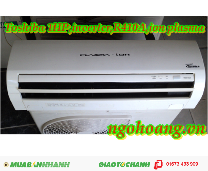 Máy Lạnh Cũ Toshiba 1.5Hp R410A Inverter Nội Địa Nhật