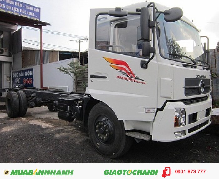 DongFeng Hoàng Huy (B170) 8.75 tấn, 9.6 tấn (4x2) - thùng dài 7,5 mét, lốp 10.00 - 20