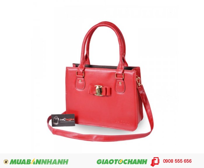 Túi xách hộp nơ BLTXV0914004 | Giá: 264,000 đồng | Loại: Túi xách | Chất liệu: Simili (Giả da) | Màu sắc: Đỏ | Kiểu quai: Quai đeo chéo | Họa tiết: Hình chiếc nơ | Trọng lượng: 700 g | Kích thước: 29x22x9 cm |, 1