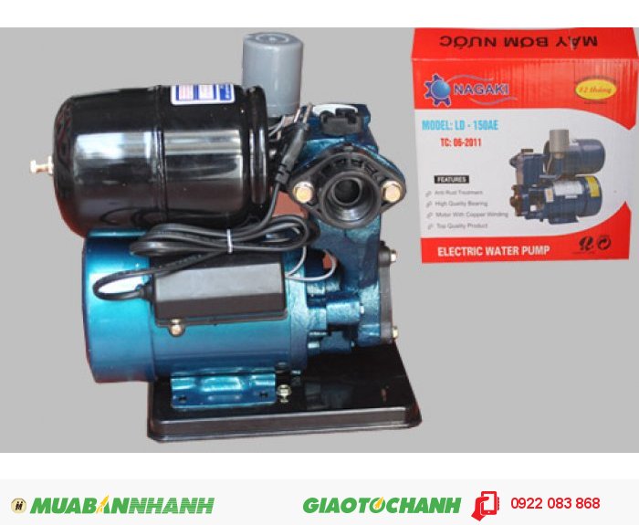 Máy bơm nước tăng áp NAGAKI LD-230AE, 1