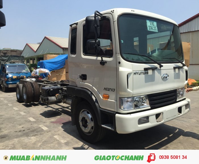 Xe tải 3 chân Hyundai 14 tấn HD210 1