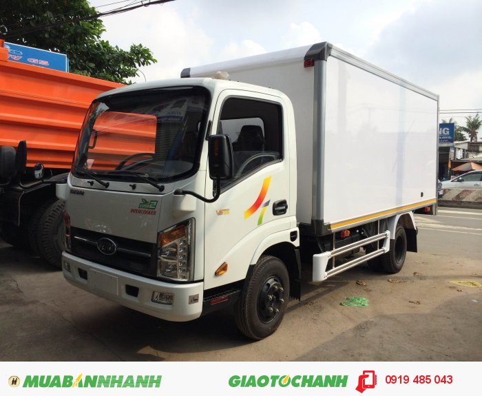 Xe tải Veam 1.9 tấn 2 tấn 2.4 tấn vào thành phố thùng dài 6m giá tốt nhất miền Nam, GIá bán xe tải Veam 1T9 2T 2T4 máy Hyundai