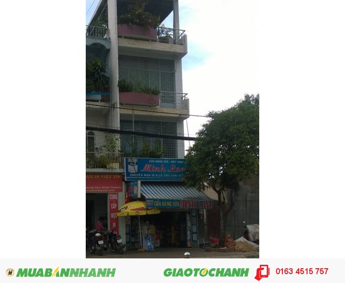 Chính chủ cho thuê nhà MT Quang Trung, P.14, GV, DT 6x18m