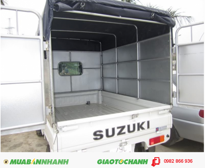 Xe Tải Suzuki 550Kg , xe suzuki 5 tạ, thùng bạt , kín,  Giá Tốt Nhất Hà Nội