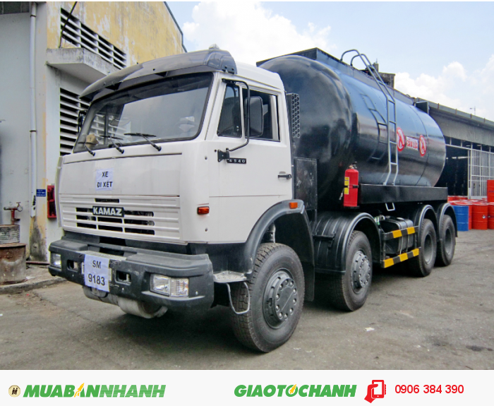 Tổng Đại Lý Bán Xe Chuyên Dùng Kamaz, Bán Xe Bồn Kamaz 18M3