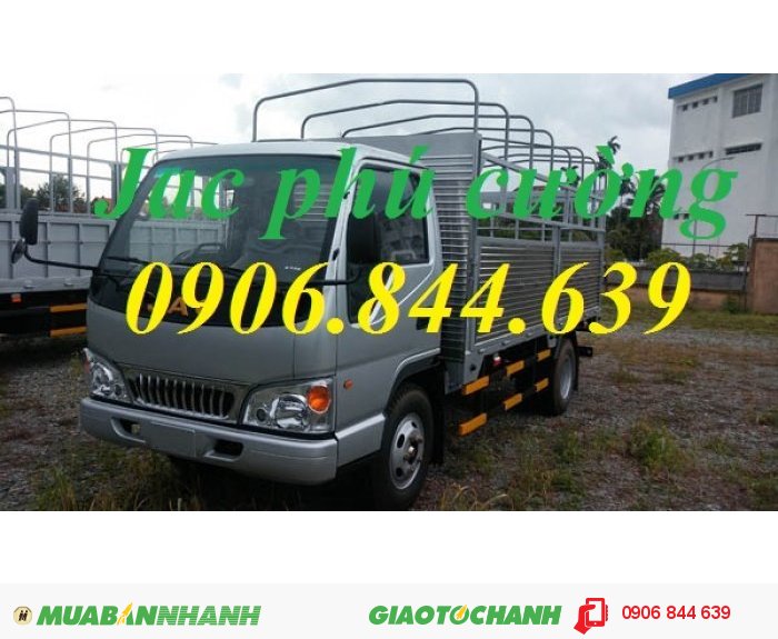Xe tải Jac 2.4T = bán xe tải jac 2.4T ( 2 tấn 4) – jac HFC1047K 2.4 tấn hạ tải vào thành phố.
