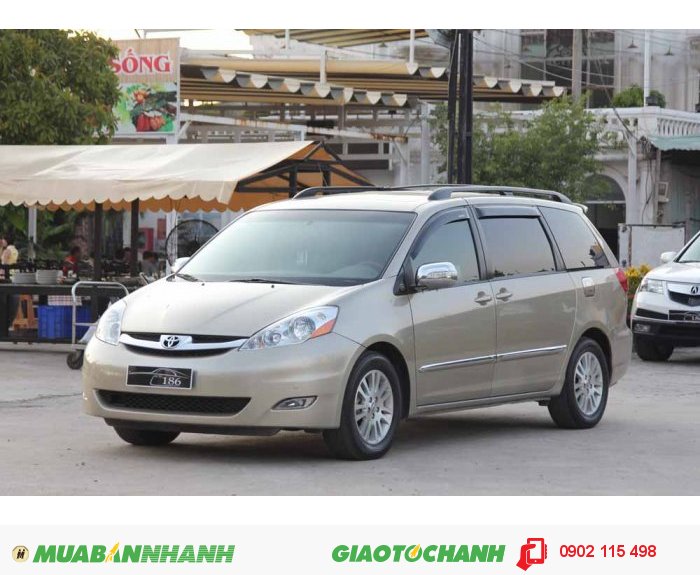 Toyota Sienna Limited 2008 Full Option màu vàng cát
