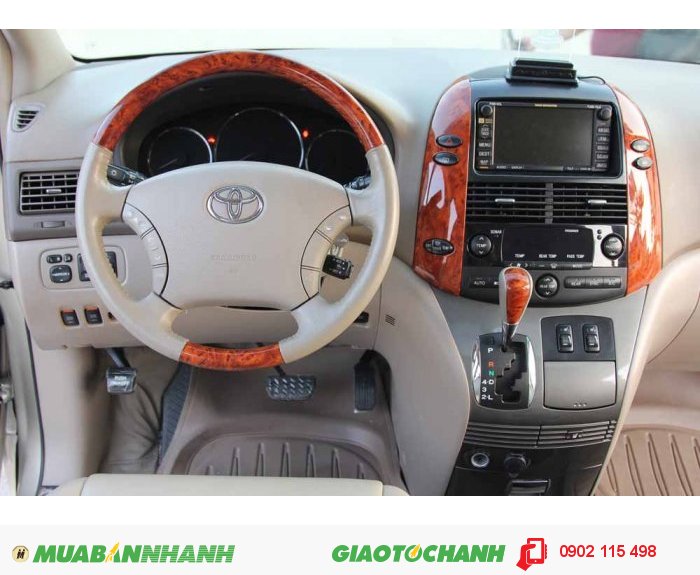 Toyota Sienna Limited 2008 Full Option màu vàng cát