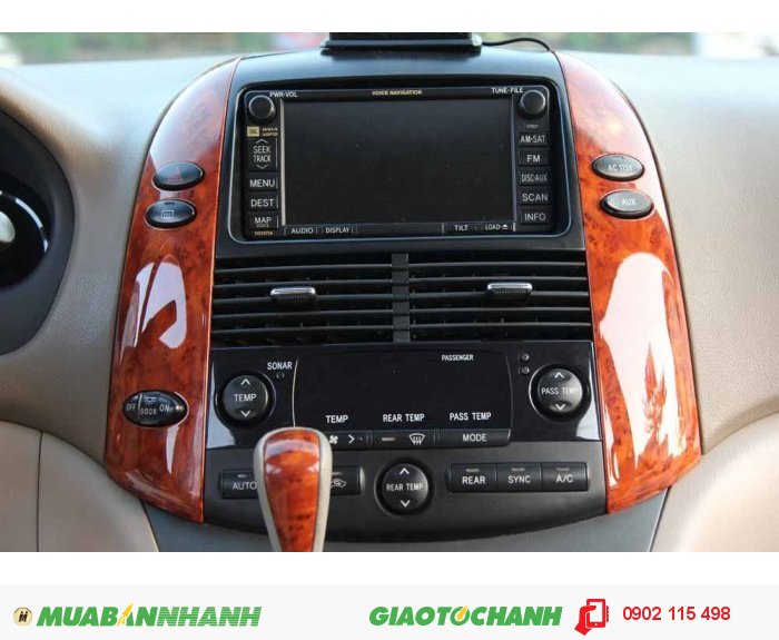 Toyota Sienna Limited 2008 Full Option màu vàng cát