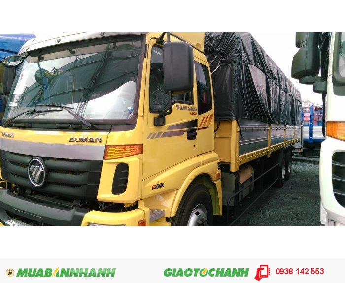 Bán xe tải AUMAN C2400A tải trọng 14 tấn 3, thùng dài 9m5.