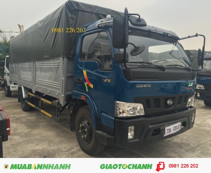 Xe Tải Veam Vt750 Xe Tải Veam 7T5 ( đang khuyến mại )