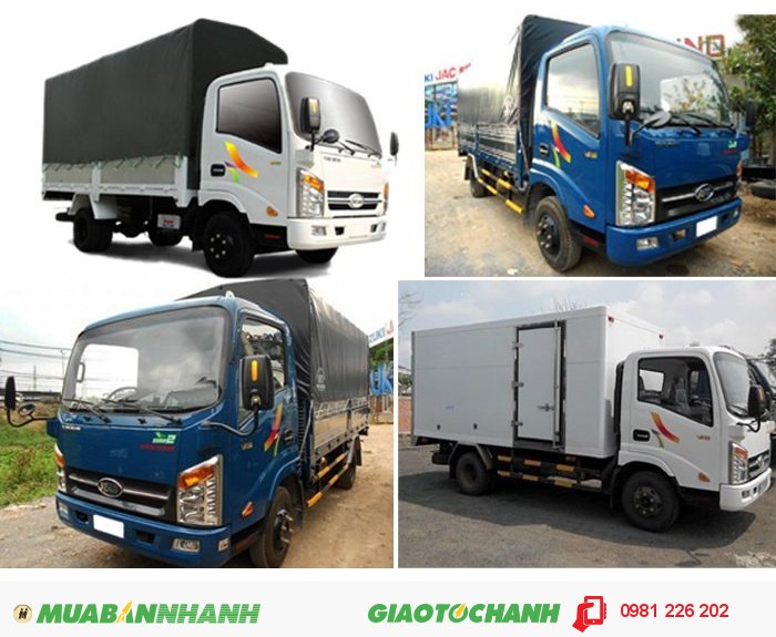 Xe Tải Veam Vt200 2 Tấn Động Cơ Hyundai ( đang khuyến mại )