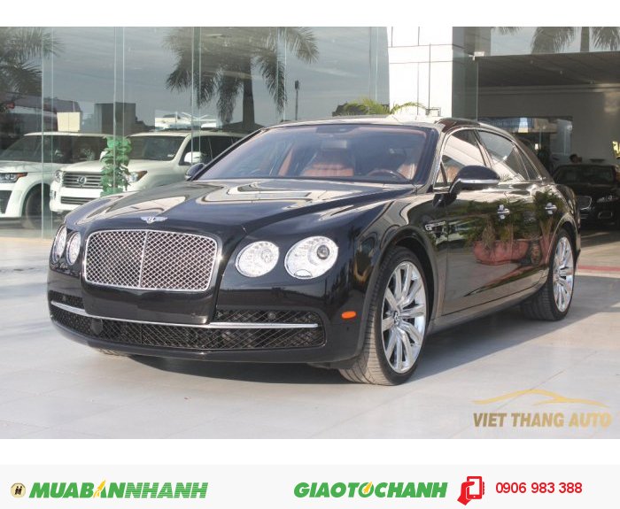 Bentley Continental Flying Spur đen da bò sản xuất 2015 mới 100%