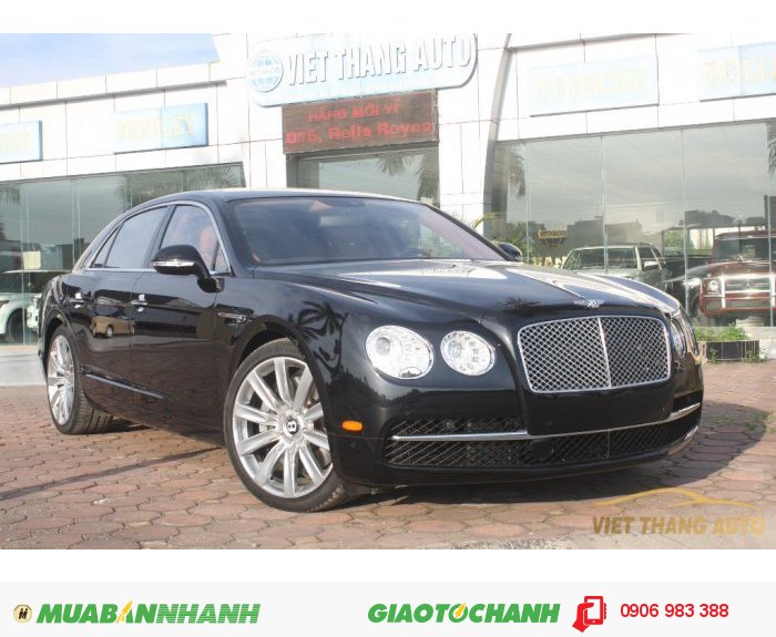 Bentley Continental Flying Spur đen da bò sản xuất 2015 mới 100%