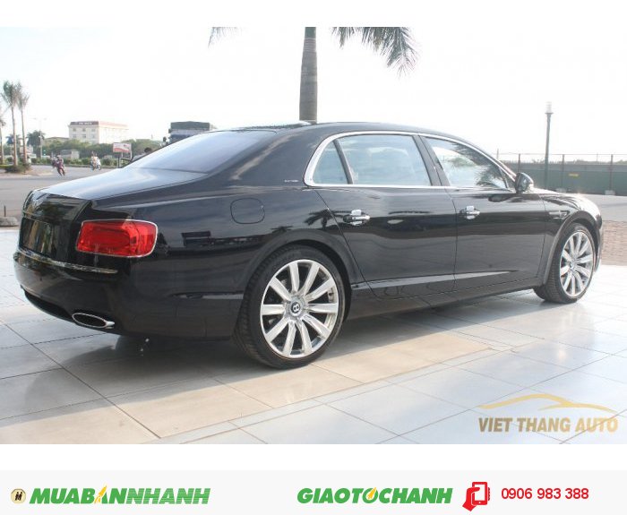 Bentley Continental Flying Spur đen da bò sản xuất 2015 mới 100%