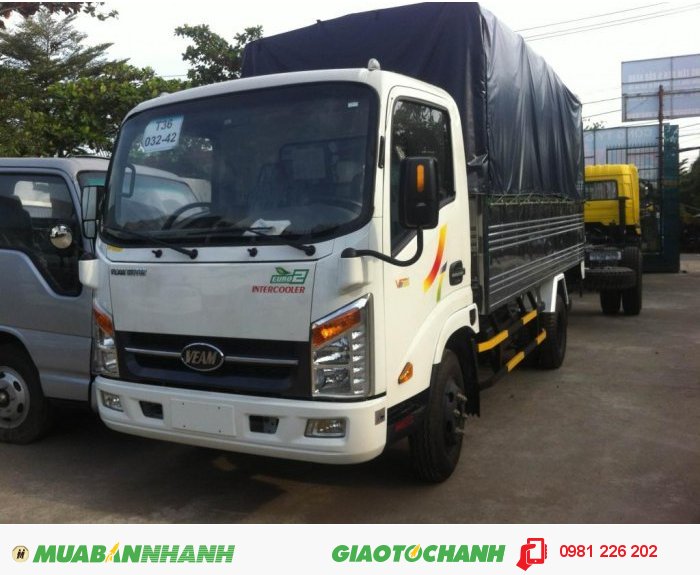 Xe Tải Veam Vt250 2.5T Kiểu Mới Hiện Đại Động Cơ Hyundai ( đang khuyến mại )